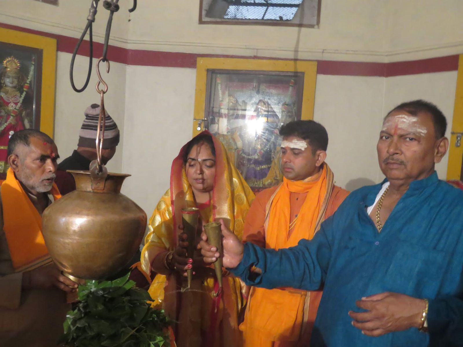 Temple Activity and Devotees